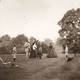 A family in Lancashire plays croquet in 1865.